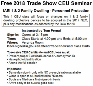 Free Trade Show CEU Seminar